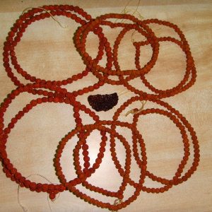 Rudraksh mala in different sizes